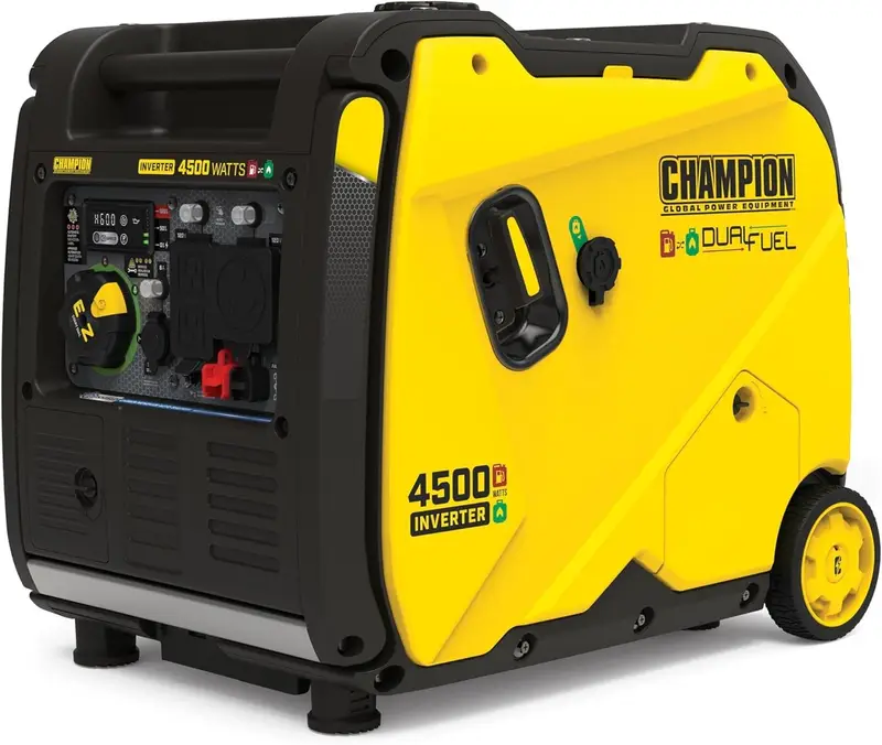 527.webp Champion 4,500-Watt Portable Dual Fuel Inverter Generator 200991 - Image 1