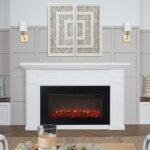 Real Flame Alcott 75″ Landscape Electric Fireplace - Image 8