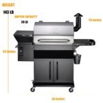 Z Grills Wood Pellet Ultimate 8-in-1 Smoker Grill 1000E - Image 6