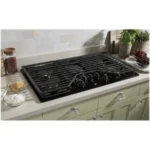 GE 36″ Built-in Gas Cooktop JGP5036DLBB - Image 3