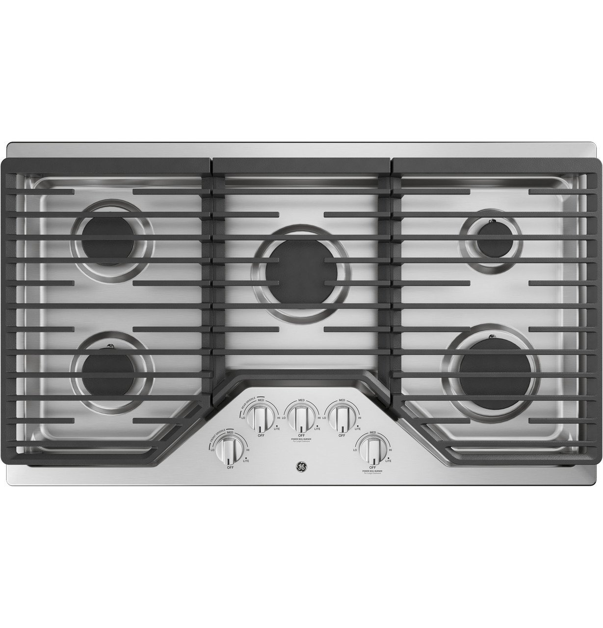 5e28f7935c065b55158646493b44d5f1d59c968d__33136.jpg 36 In. 5 Burners Gas Range - Image 1