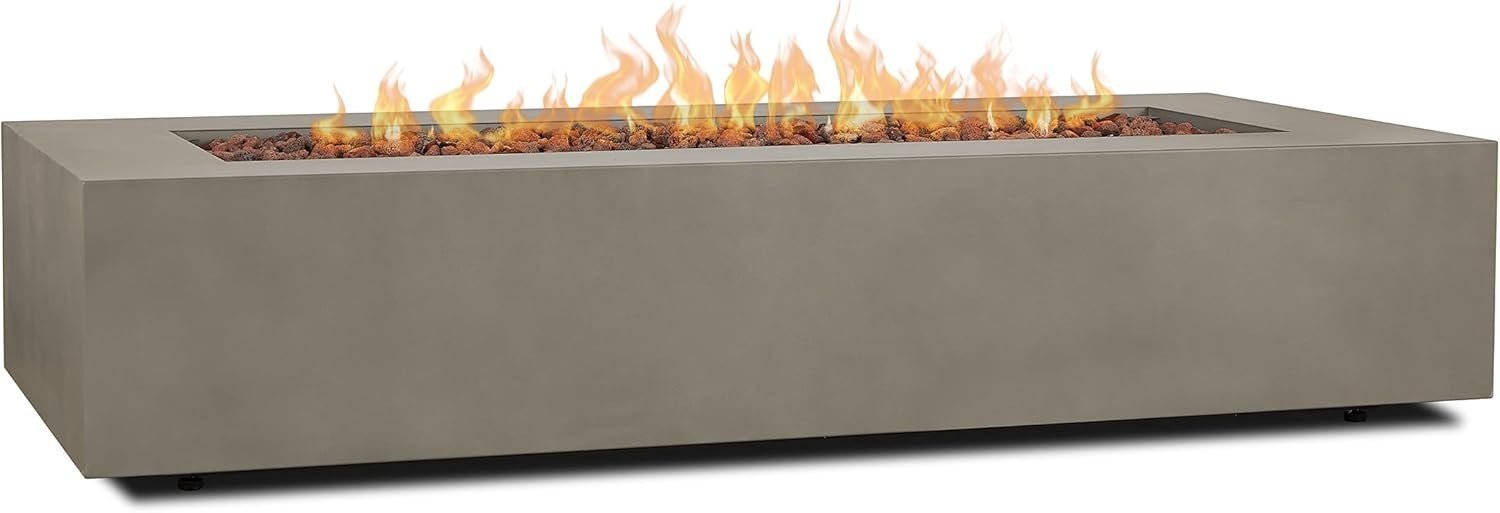 717-2.jpg Real Flame Aegean 70″ Rectangle Propane Fire Table - Image 1