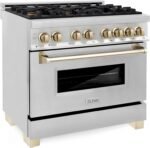 ZLINE Autograph Edition 36″ 4.6 Cu. Ft. Dual Fuel Range - Image 5