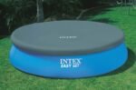 Intex 18′ x 48″ Inflatable Above Ground Swimming Pool with Ladder, Pump - Image 7