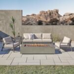 Real Flame Aegean 70″ Rectangle Propane Fire Table - Image 6