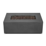 Real Flame Aegean 42″ Rectangle Propane Gas Outdoor Fire Table - Image 3