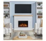 Real Flame Marshall 49″ Slim Electric Fireplace - Image 2