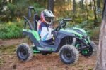 MotoTec Raider Kids UTV 48v 1200w Full Suspension Blue - Image 7