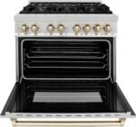 ZLINE Autograph Edition 36″ 4.6 Cu. Ft. Dual Fuel Range - Image 6