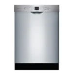 Bosch 100 Series PureDry 50-Decibel Front Control 24-in Built-In Dishwasher (Fingerprint-Resistant Stainless Steel) ENERGY STAR - Image 4
