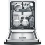 Bosch 100 Series PureDry 50-Decibel Front Control 24-in Built-In Dishwasher (Fingerprint-Resistant Stainless Steel) ENERGY STAR - Image 2