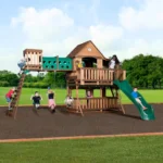 Backyard Discovery Woodridge Elite Cedar Swing Set/Playset