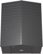 Arrow Select 10′ x 12′ Outdoor Lockable Steel Storage Shed Building, Charcoal - Image 13