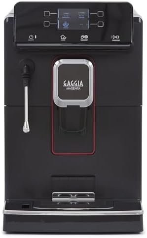 B093XWDT6S-1-1755803312572.jpg Gaggia Magenta Plus Super-Automatic Espresso Machine, 60 ounces,Black - Image 1