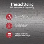 Handy Home Products Windemere 10×12 Do-it-Yourself Wooden Storage Shed with Floor, Beige - Image 12