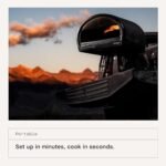 Gozney Roccbox Outdoor Pizza Oven, Black, Portable, Gas & Wood Fired, Restaurant-Grade - Image 3