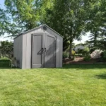 Lifetime Outdoor Storage Shed, 8 x 10 Foot, Gray - Image 9