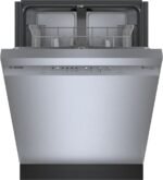 Bosch SHE41CM5N 300 Series 24″ Dishwasher 48 db – Recessed Handle, Stainless Steel - Image 7