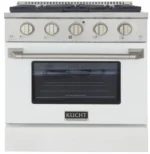 Kucht 30 Gas Range in Titanium - Image 3