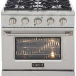 Kucht 30 Gas Range in Titanium