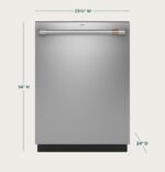 Cafe CDT828P2VS1 CAF(EBACK)™ CustomFit ENERGY STAR Stainless Interior Dishwasher with Ultra Wash & Dry, 42 dBA - Image 5