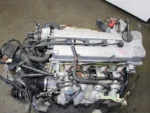 JDM 1993-2001 Nissan Altima Motor KA24DE A/T Transmission 2.4L 4 Cyl Engine - Image 8