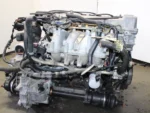 JDM 1993-2001 Nissan Altima Motor KA24DE A/T Transmission 2.4L 4 Cyl Engine - Image 2