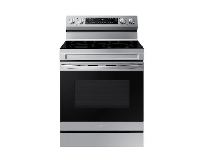 ca-ne5000ane63a6511ss-ne63a6511ss-ac-545129181.jpg Samsung 6.3 cu. ft. Freestanding Electric Range NE63A6511SS - Image 1