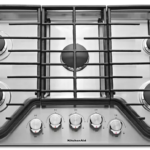 KitchenAid 36″ 5-Burner Gas Cooktop KCGS356ESS