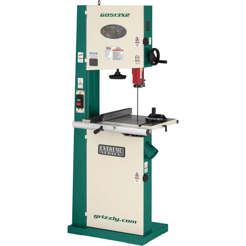 g0513x2-40237fe4ef8efe0a8255d46ed016cd1b.webp Grizzly G0513X2 – 17″ 2 HP Bandsaw w/ Cast-Iron Trunnion - Image 1