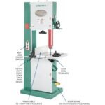 Grizzly G0636X – Ultimate 17″ 5 HP Extreme Series Bandsaw - Image 6