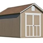 Handy Home Meridian Wooden Storage Shed – Multiple Sizes