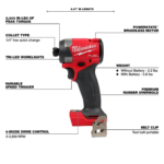 Milwaukee M18 FUEL 5 Tool Combo Kit - Image 2