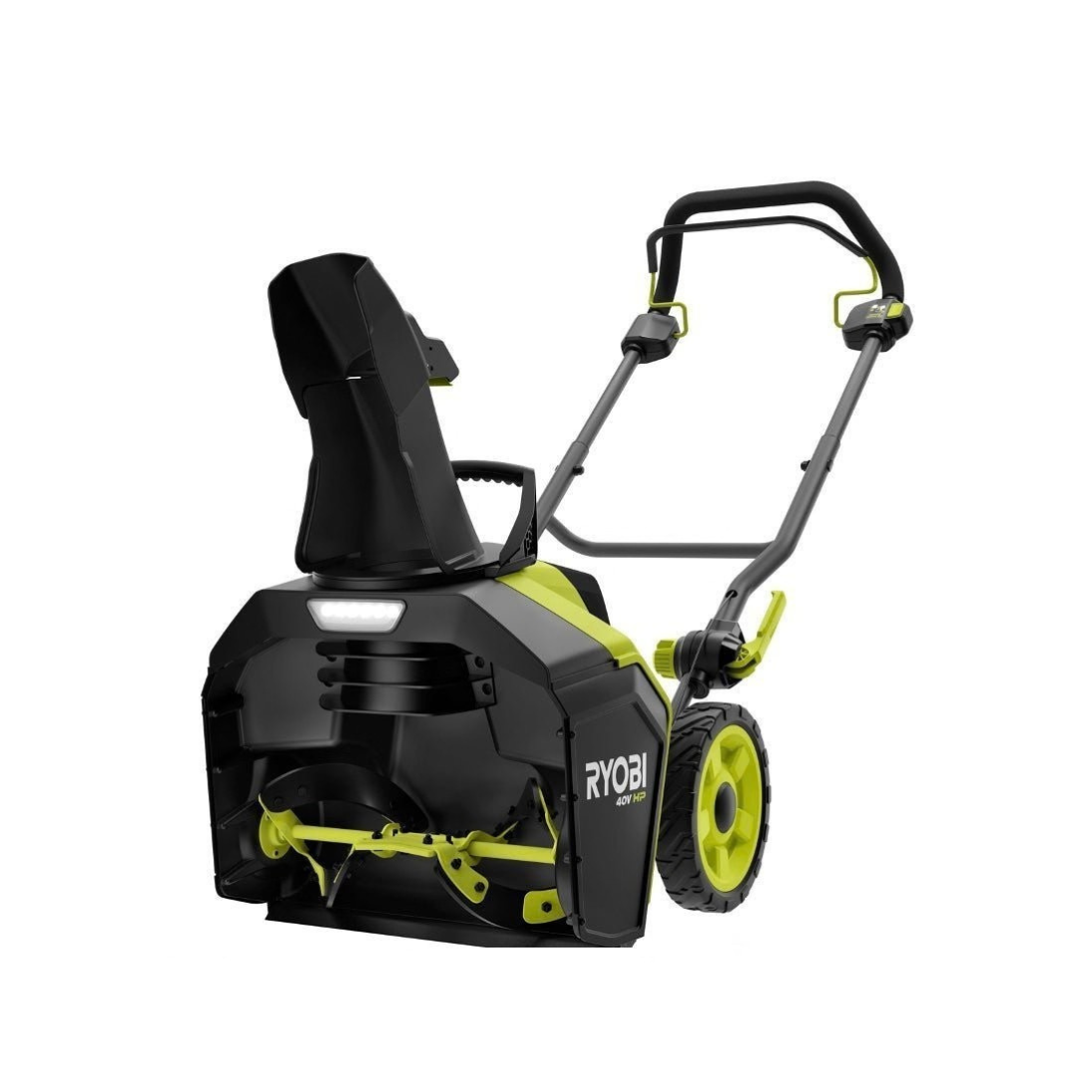 1b RYOBI 40V HP Brushless 18 in. Single-Stage Cordless Electric Snow Blower - Image 1
