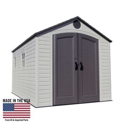06f6c641-3fc5-4fd2-b477-2e9aca56ce9f.jpg Lifetime 8 Ft. x 15 Ft. Outdoor Storage Shed - Image 1
