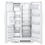 Whirlpool – 36 in. Wide 21 cu. ft. Side-by-Side Refrigerator with LED Interior Lighting – White - Image 2