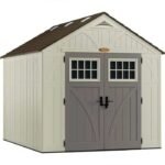 Suncast Tremont 8×10 BMS8100 Outdoor Resin Storage Shed