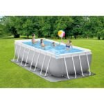 Intex 16Ft X 8Ft X 42In Prism Frame Rectangular Pool Set - Image 2