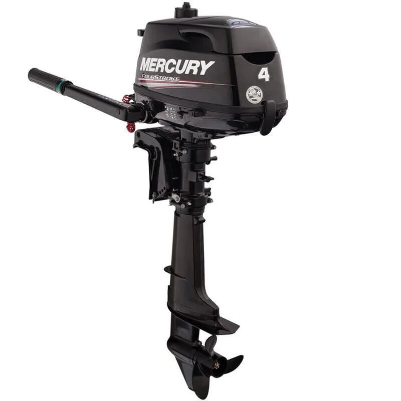 1072.jpg Mercury 4HP Tiller FourStroke Outboard Motor - Image 1