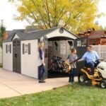 Lifetime 20 Ft. x 8 Ft. Outdoor Storage Shed - Image 11
