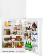 Whirlpool – 33 in. Wide 21.3 cu. ft. Top-Freezer Refrigerator – White - Image 5