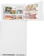 Whirlpool – 33 in. Wide 21.3 cu. ft. Top-Freezer Refrigerator – White - Image 6