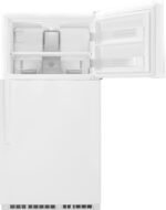 Whirlpool – 33 in. Wide 21.3 cu. ft. Top-Freezer Refrigerator – White - Image 7