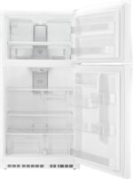 Whirlpool – 33 in. Wide 21.3 cu. ft. Top-Freezer Refrigerator – White - Image 4