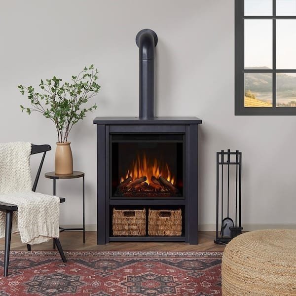 112-1.jpg Real Flame Hollis 32″ Electric Fireplace - Image 1