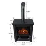 Real Flame Hollis 32″ Electric Fireplace - Image 6
