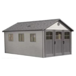 Lifetime 11 Ft. X 21 Ft. Outdoor Storage Shed With Tri-Fold Doors