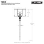 Lifetime Adjustable In-Ground Basketball Hoop (54-Inch Acrylic) - Image 34