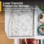 Whirlpool – 36 in. Wide 31 Cu.Ft. French Door Refrigerator with Ice Maker and Family-Sized Capacity – Fingerprint-Resistant Stainless Finish - Image 6