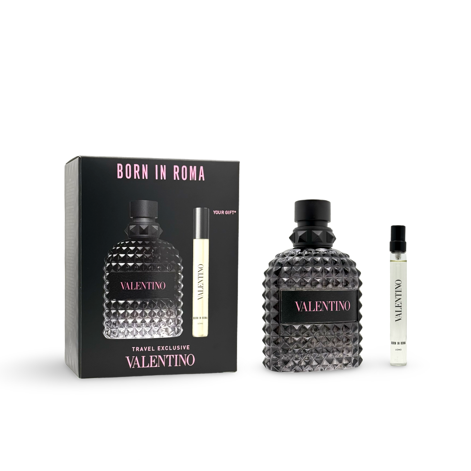 143D4CF0-2AE0-478F-BBF8-7C5E3B4A4B96.png Gift Set Born in Roma Uomo by Valentino - Image 1